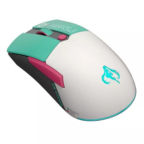 ASUS TX Gaming Mini Wireless/ Bluetooth/2.4GHZ Mouse Hatsune Miku 12000 DPI 65g - Picture 7 of 11