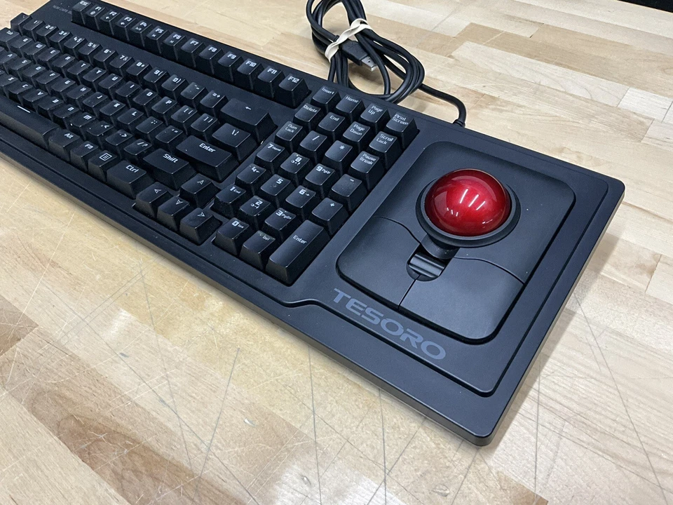 Tesoro Model TS-G6TL Harpe TL Trackball Illuminated Mechanical Gaming Keyboard - Image 4 of 4