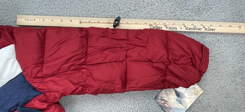 CB Sports Puffer Coat Jacket Boys Medium 10/12 Red Hood Beanie Fall Winter NEW - Picture 10 of 18
