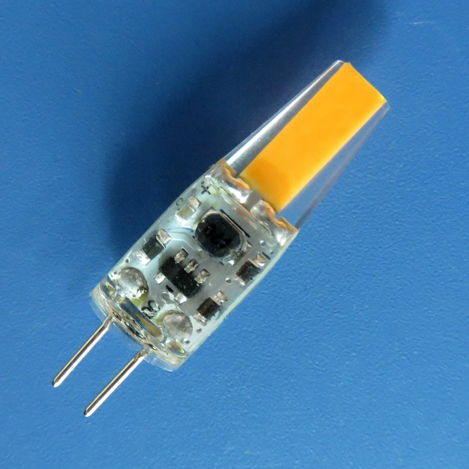 10pcs G4 Bi-Pin T3 COB 1505 LED Light RV/Boat Bulb 12-24V Silicone Crystal Lamp - Image 3 of 4