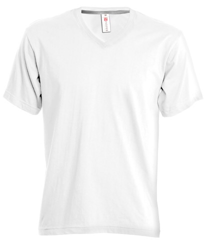 T-SHIRT MANICA CORTA COLLO V MAGLIA COTONE UOMO PAYPER V-NECK - Afbeelding 2 van 9