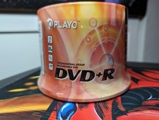 Sealed Playo DVD R 60PK Professional Grade Recordable DVD's New Sealed