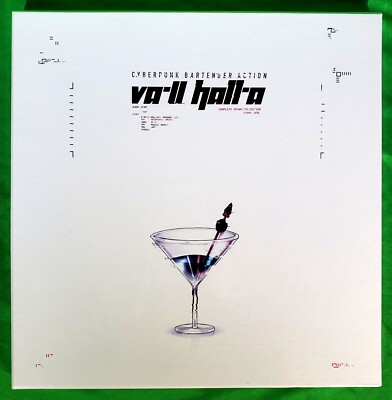 VA-11 HALL-A Complete Sound Collection OST LP Vinyl - Garoad - NEW & SEALED 2021