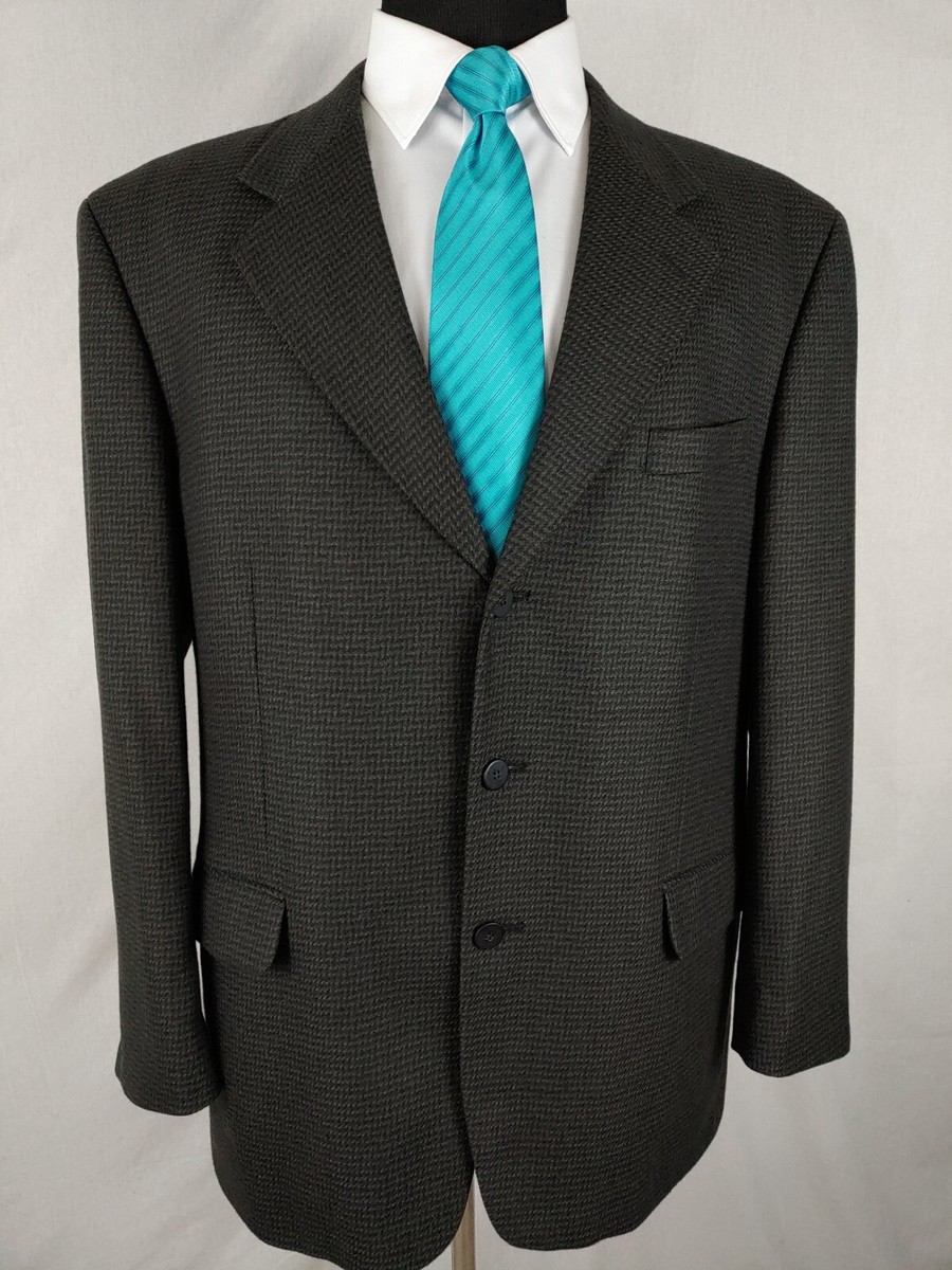 Veste Sport Tweed Vintage Jones New York Pour Homme - Taille 44 - Marron - Occasion Très Bon État