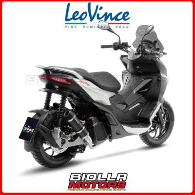 15500EUU MARMITTA COMPLETA LEOVINCE APRILIA SR GT 125/SPORT 2022