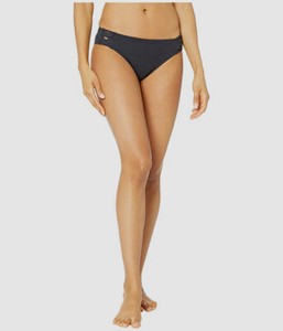 black hipster swim bottoms