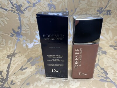 Dior Forever Summer Skin 24H Wear Healthy Glow Tint Foundation 40ml Medium Deep