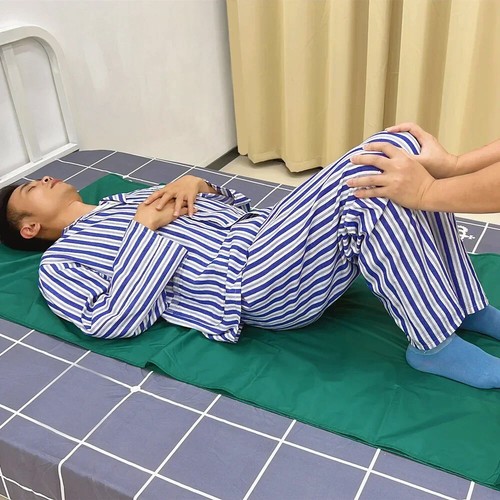 Almohadilla de cuidado de sábana deslizante reutilizable para transferencia de pacientes ancianos postrados en cama - Imagen 9 de 16