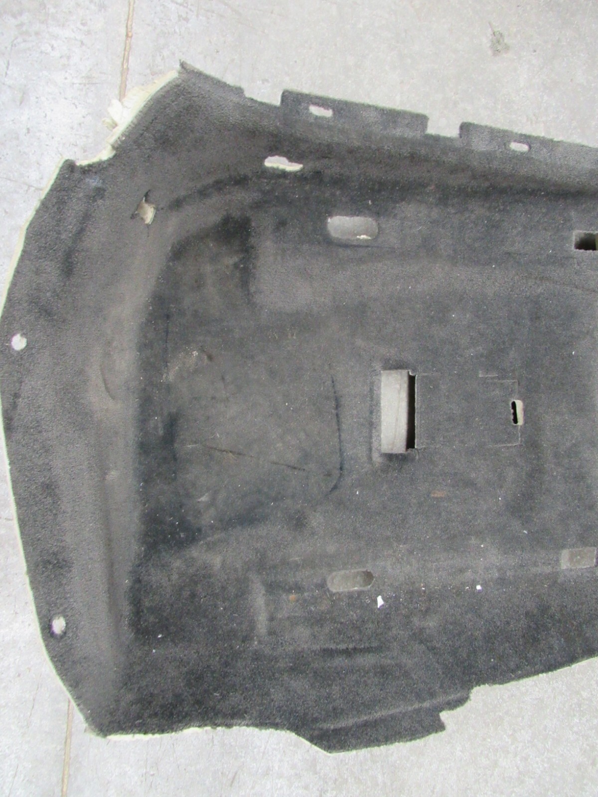 2016 BENTLEY CONTINENTAL GTC GT V8 LEFT SIDE CARPET BLACK FLOOR DRIVERS OEM 6872
