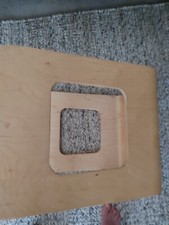Hocker, Holz,Vintage Ikea Birke Sperrholz, vieleitig einsetzbar,