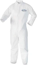 KLEENGUARD A40 Liquid Apparel Coveralls, Zipper Front MEDIUM 
