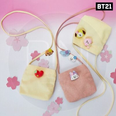 BTS BT21 Official Authentic Goods Cross Bag Spring Come Again Ver + Tracking Num