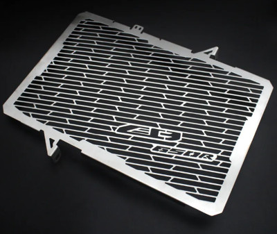 Honda CB650R Edelstahl Kühlerschutz / Abdeckung / Kühlergrill 2019-2026