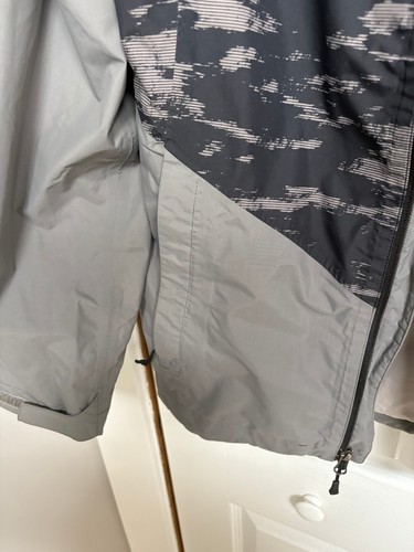 The North Face Jacke Damen grau-schwarz Large Regen Kapuze Dryvent Full Zip gebraucht - Bild 5 von 9