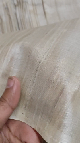 100 pure tussar silk fabric premium luxury quality collection desi tussar - Video 1 of 1