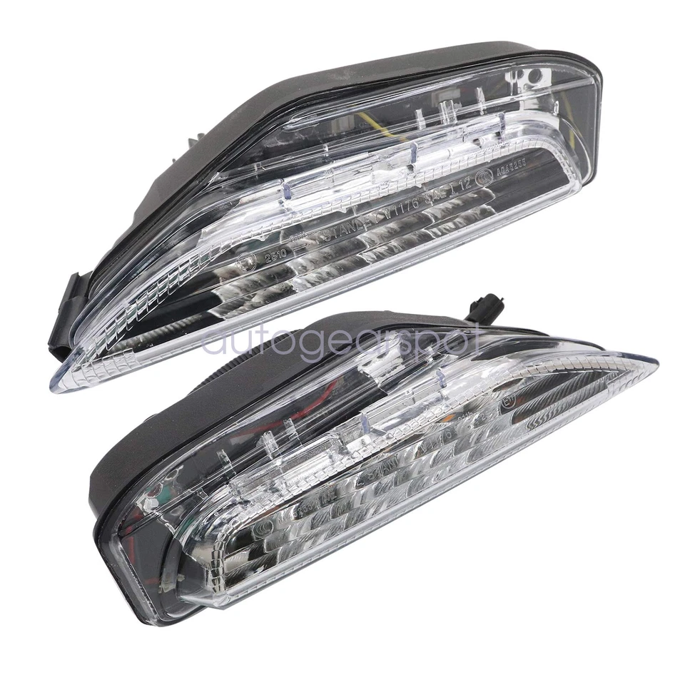 2Pc For INFINITI Q70 Q70L 2015 2016 2017 2018 2019 Front Turn Signal Fog Light - Image 4 of 4