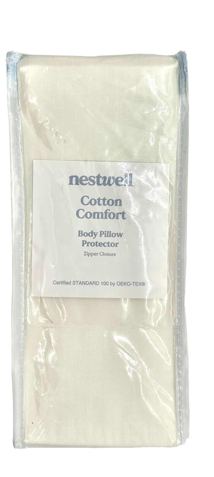Nestwell™ COTTON COMFORT BODY PILLOW PROTECTOR (Egret) 22415869546 eBay
