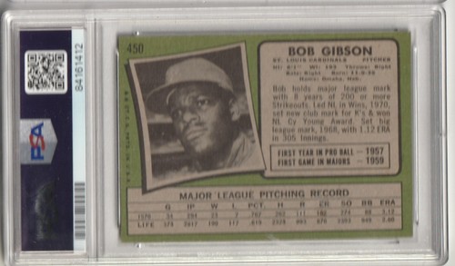 1971 Topps Baseball Stars PSA 2-6 Centered New Slab U Choose Set Break MR24 - Picture 25 of 25