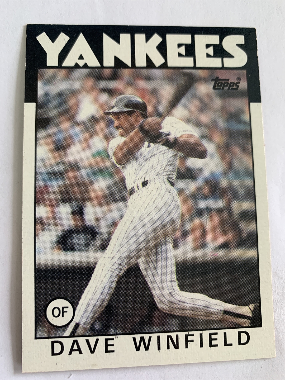 1986 Topps Baseball Card #70 Dave Winfield New York Yankees Nm Free Shipping!