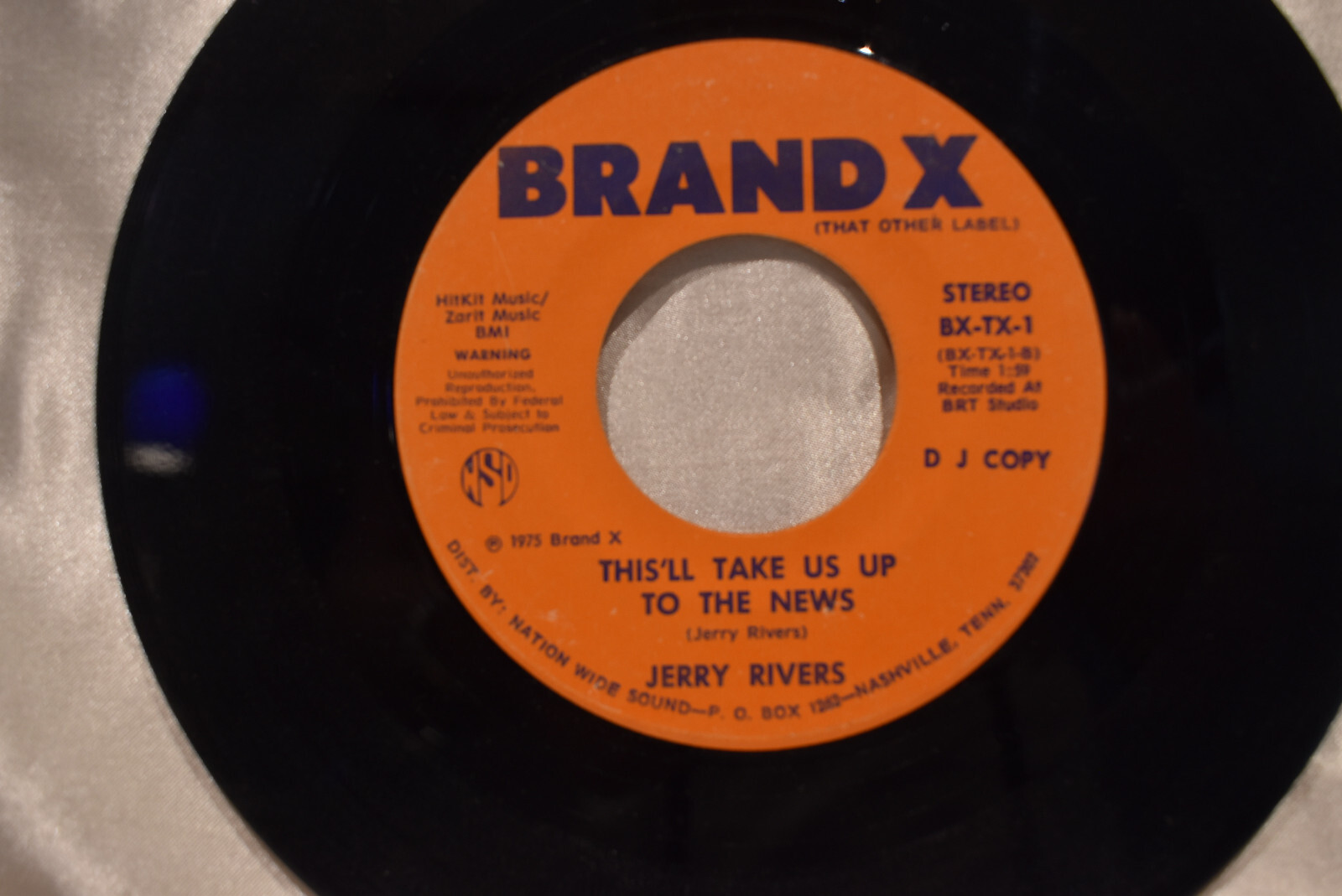 Jerry Rivers This'll Take Us Up To The News 45 (Drifting Cowboys) 45 | eBay
