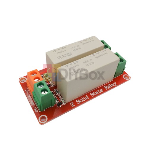 5A 2/4/8 Channel High Level Trigger DC-DC Solid State Relay Module - Picture 6 of 15