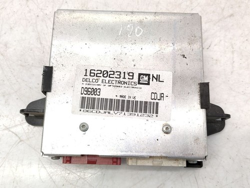 Opel Vectra B 1.6i 74kW Benzin 1998 Motorsteuergerät Modul ECU 16202319