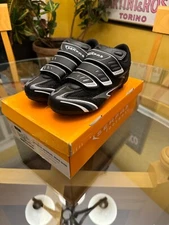 Serfas INTERVAL WOMANS Black Road Cycling Shoes  US 6 euro 37,NEW OLD-STOCK