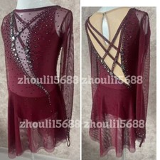 Figure skating competition performance costume/can be customized