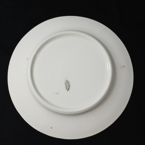 6 Pope Gosser China 6.25" Bread & Butter Plates Pink Floral w/Gold Trim - Picture 17 of 20