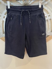 Gap Fit Navy Blue Boys Shorts Sz. 8 Zip Pockets Elastic Waist Drawstring, EUC