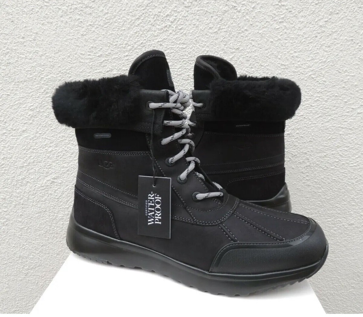 New In Box UGG M Eliasson Brown and Gray Winter Boots Men\'s 10 Men main image 3