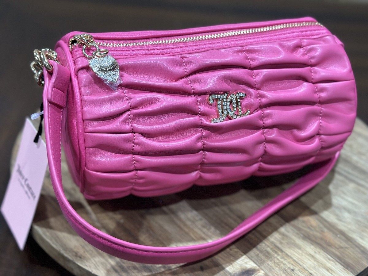 Juicy Couture Pink Barrel Shoulder Mini Bag | eBay