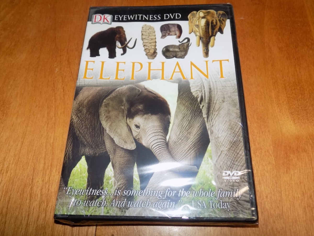 ELEPHANT DK EYEWITNESS Elephants Africa India African Wildlife
