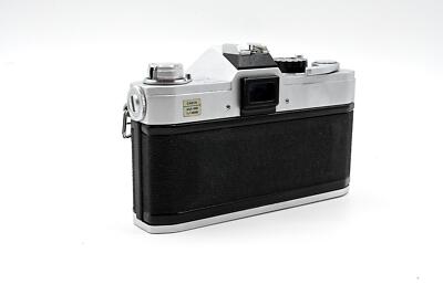 Chrome Canon FTb-QL 35mm SLR Camera with 50mm f/1.4 FL Lens - Very