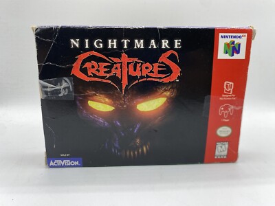 Nightmare Creatures【中古美品・N64北米版】 Nightmare Creatures - NINTENDO 64 – The Exchange Stores