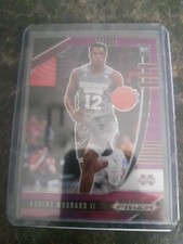 2020 Panini Prizm Draft Picks Rookie Robert Woodard II Purple Wave RC Card# 23. rookie card picture