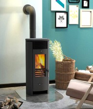 Neu & OVP: Kaminofen, "Slimline" Platzsparend, 5 kW + EKK A