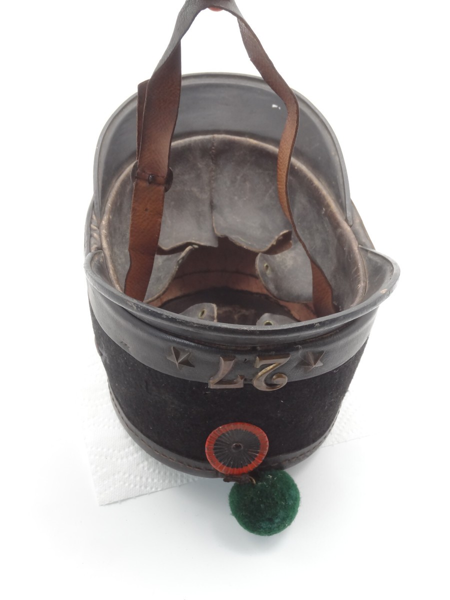 WW1 Swiss Army Cap Tschako Infanterie-Bataillon Nr.27 Infantry Hat