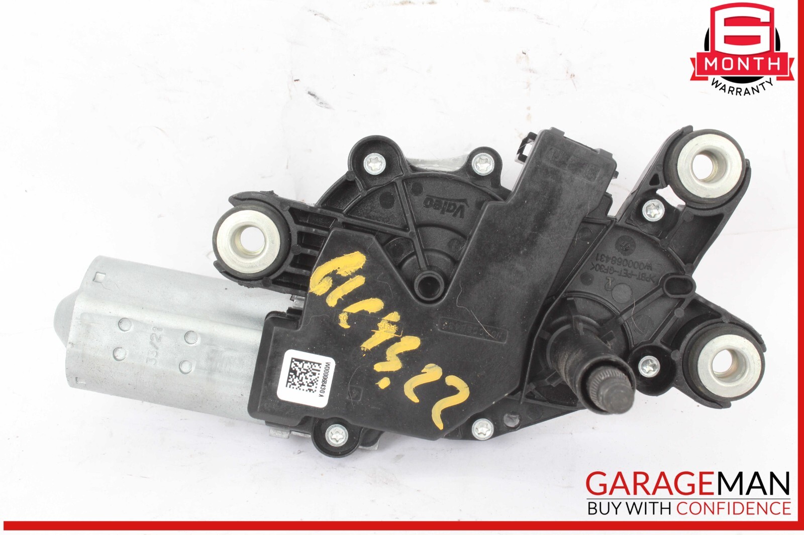 16-22 Mercedes X253 GLC43 AMG Rear Side Window Glass Wiper Motor OEM