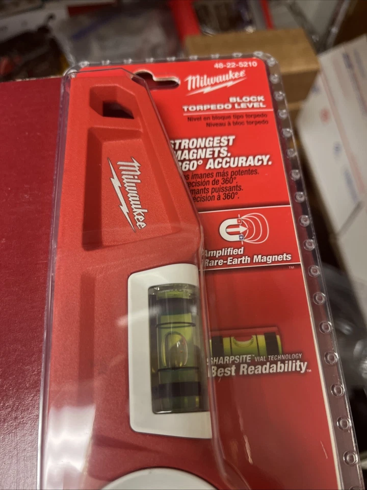 Milwaukee 48225210 nivel de torpedo - rojo Foto 2 de 4