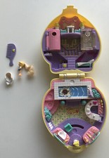 Vintage 1995 Bluebird Polly Pocket Stylin Salon "Happenin Hair" Playset RARE