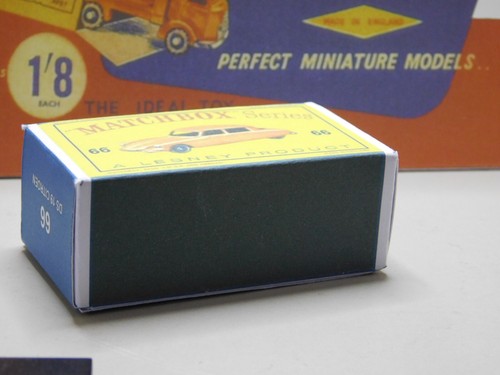 Matchbox lesney No66 DS-19 Citroen Car EMPY REPRO Box only NO CAR - Picture 3 of 3