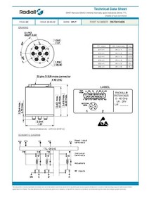 RF Switch 40 GHz BW SP6T Multiport 24V 15 ms 1.1 dB max insertion VSWR 2.2 USA