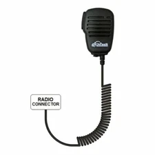 1 - Light Duty Compact Remote Speaker Mic Microphone for Motorola Kenwood Icom