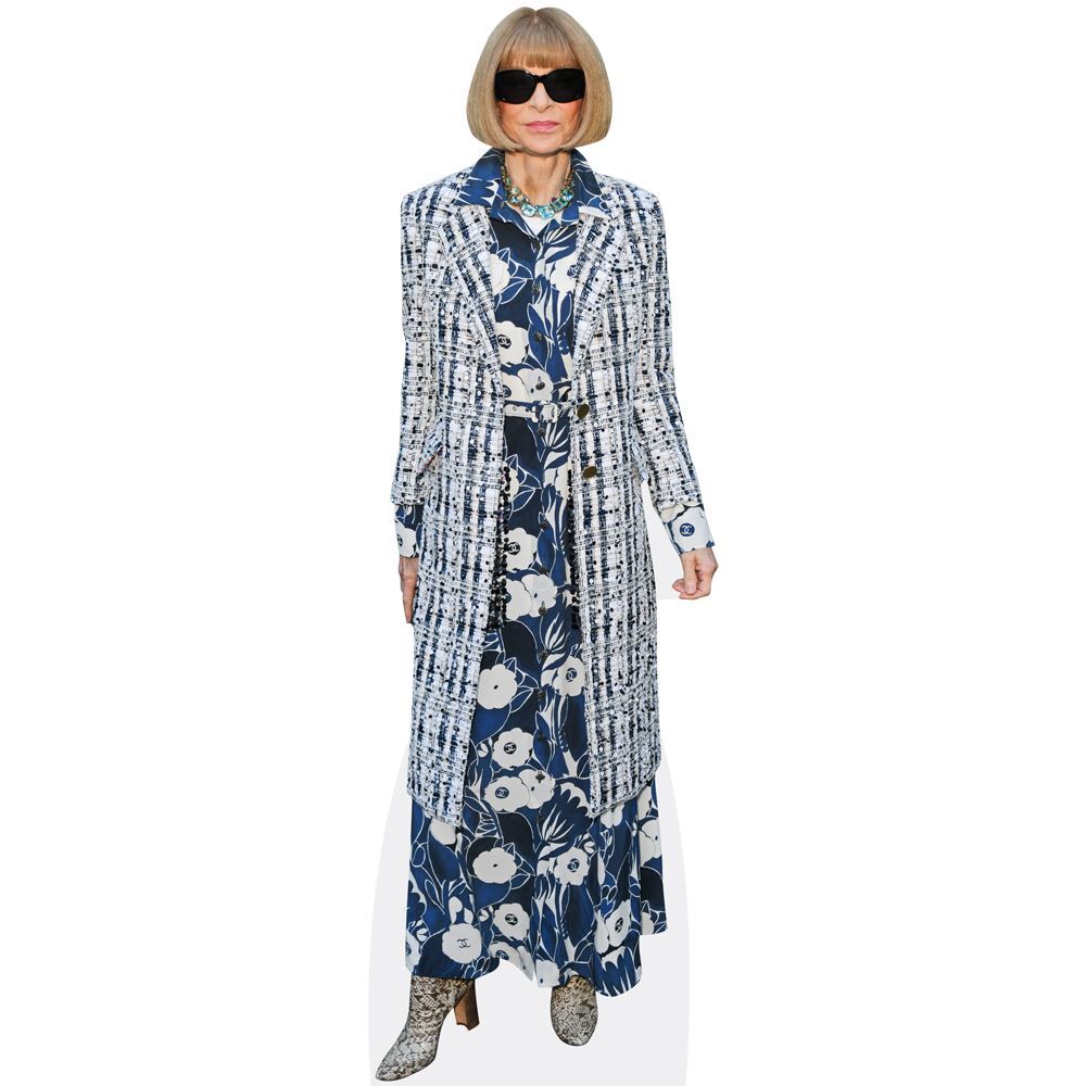 Anna Wintour (Coat) Silhouette en carton Taille Mini