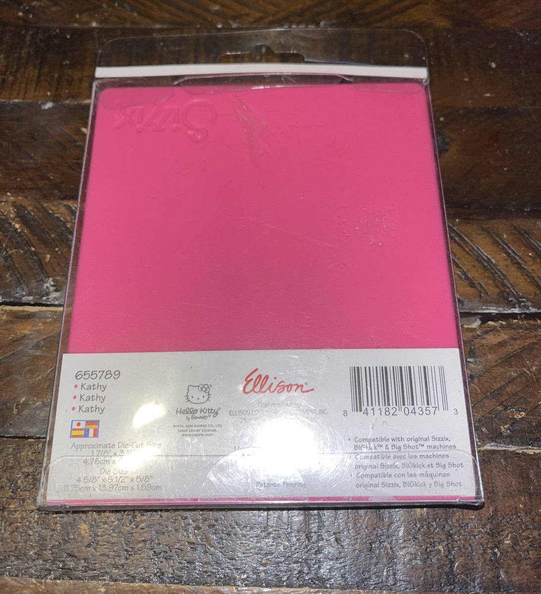 Sizzix 655789 Originals Die Hello Kitty Kathy | eBay
