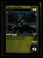 2005 WWE Raw Deal Survivor Series Caped Body Press #477 Hurricane Foil ES8437