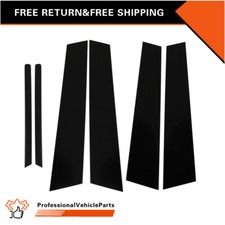 Us Ship Black Window Pillar Posts Door Trim Cover For Kia Optima 2011-2015 6pc