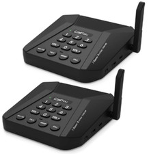 Security Intercoms 21 Channels Wireless System for Home  Business Pack of 2