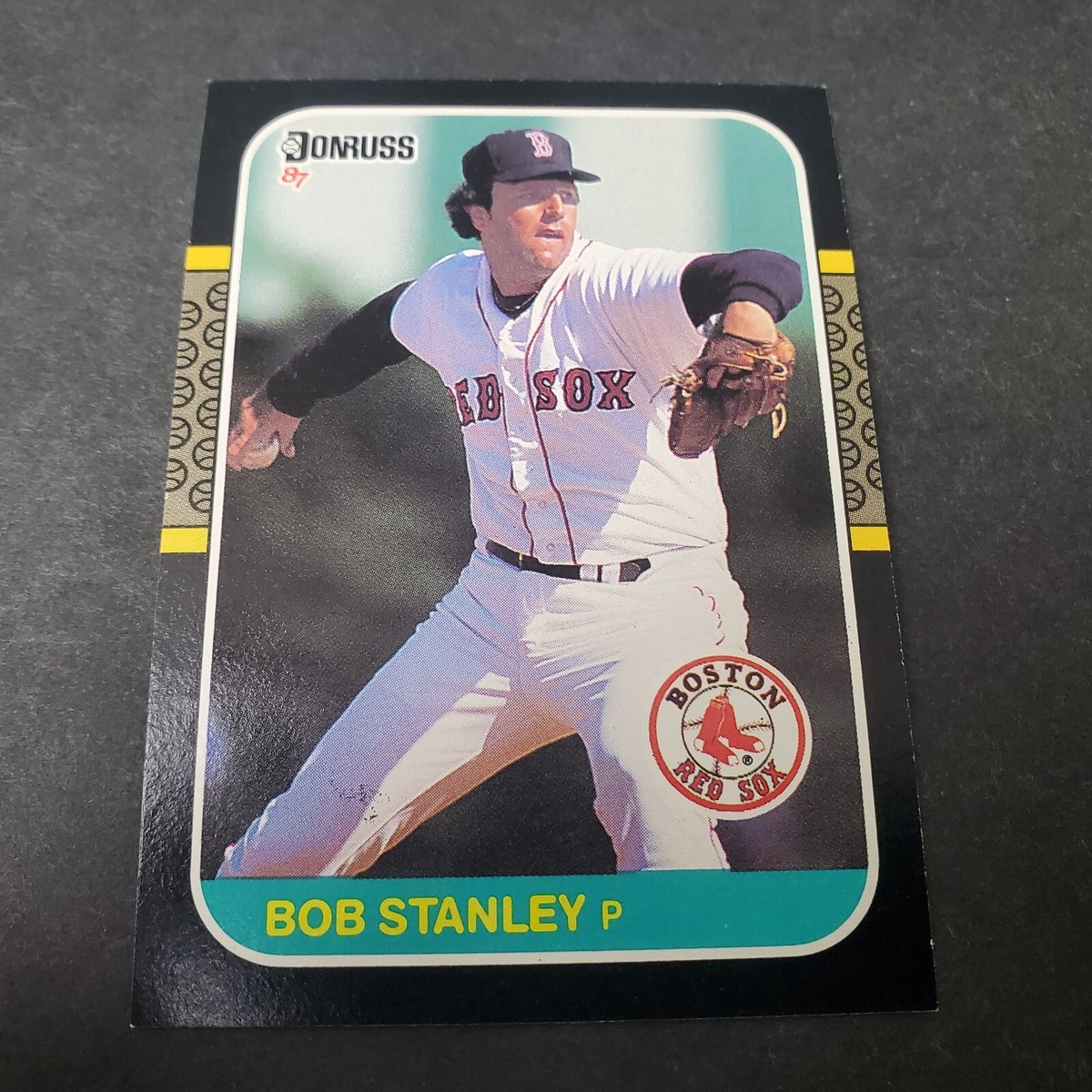 1987 Donruss Bob Stanley Boston Red Sox #216 | eBay